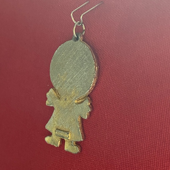 VTG 1970s Raggedy Ann Doll Enamel Pendant - Picture 13 of 13